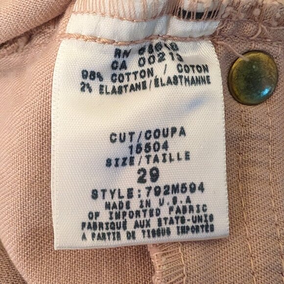 Allen B. By Allen Schwartz Jeans with Rhinestone Beltloops and Pockets Size 29 - Picture 14 of 16